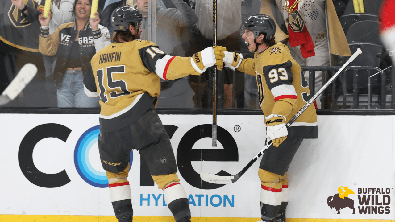 Golden Knights Double Up Flames in 6-3 Victory