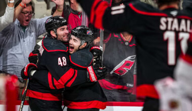 Martinook's goal in 2OT lifts Hurricanes past Senators in Game 2