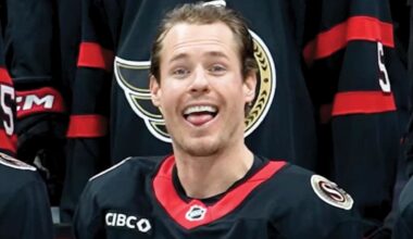 Nick Cousins Mic'd Up for Team Photo Day