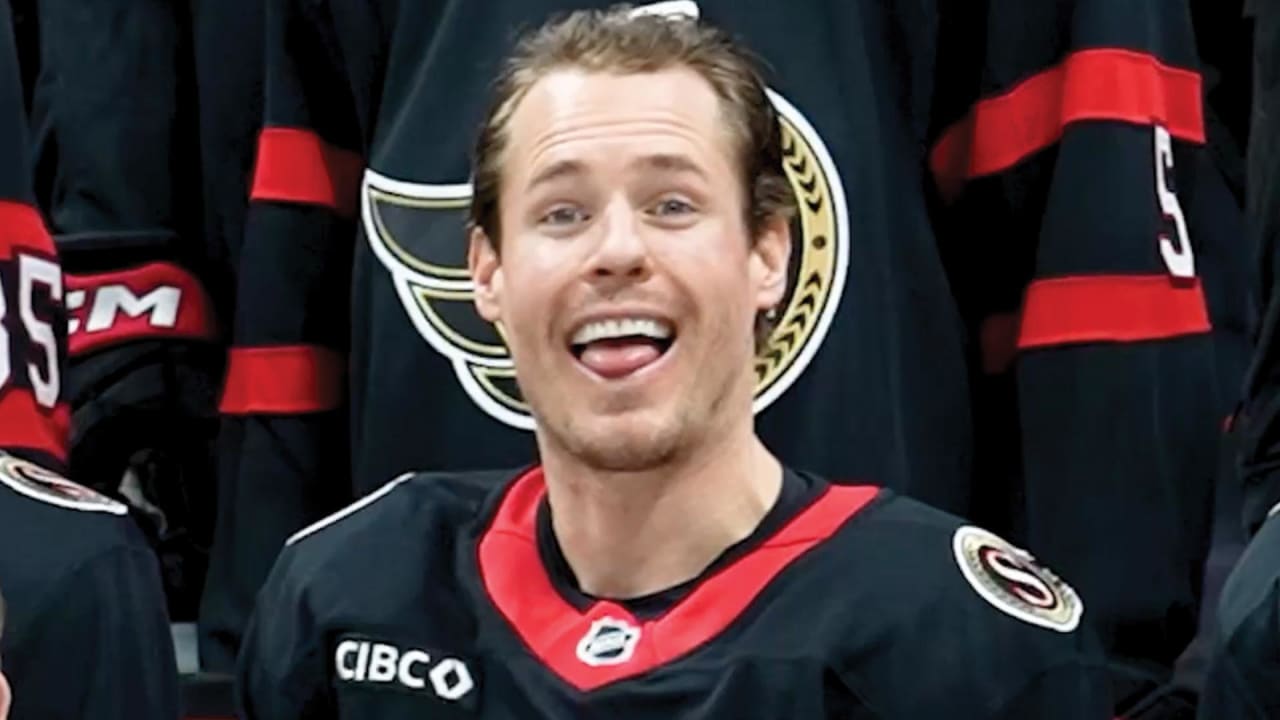 Nick Cousins Mic'd Up for Team Photo Day