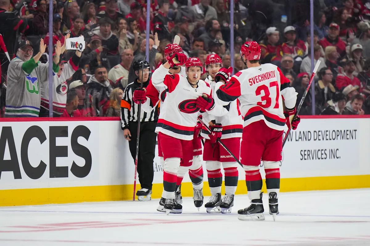 Carolina Hurricanes sweep Ottawa Senators in NHL playoffs with 4-2 win