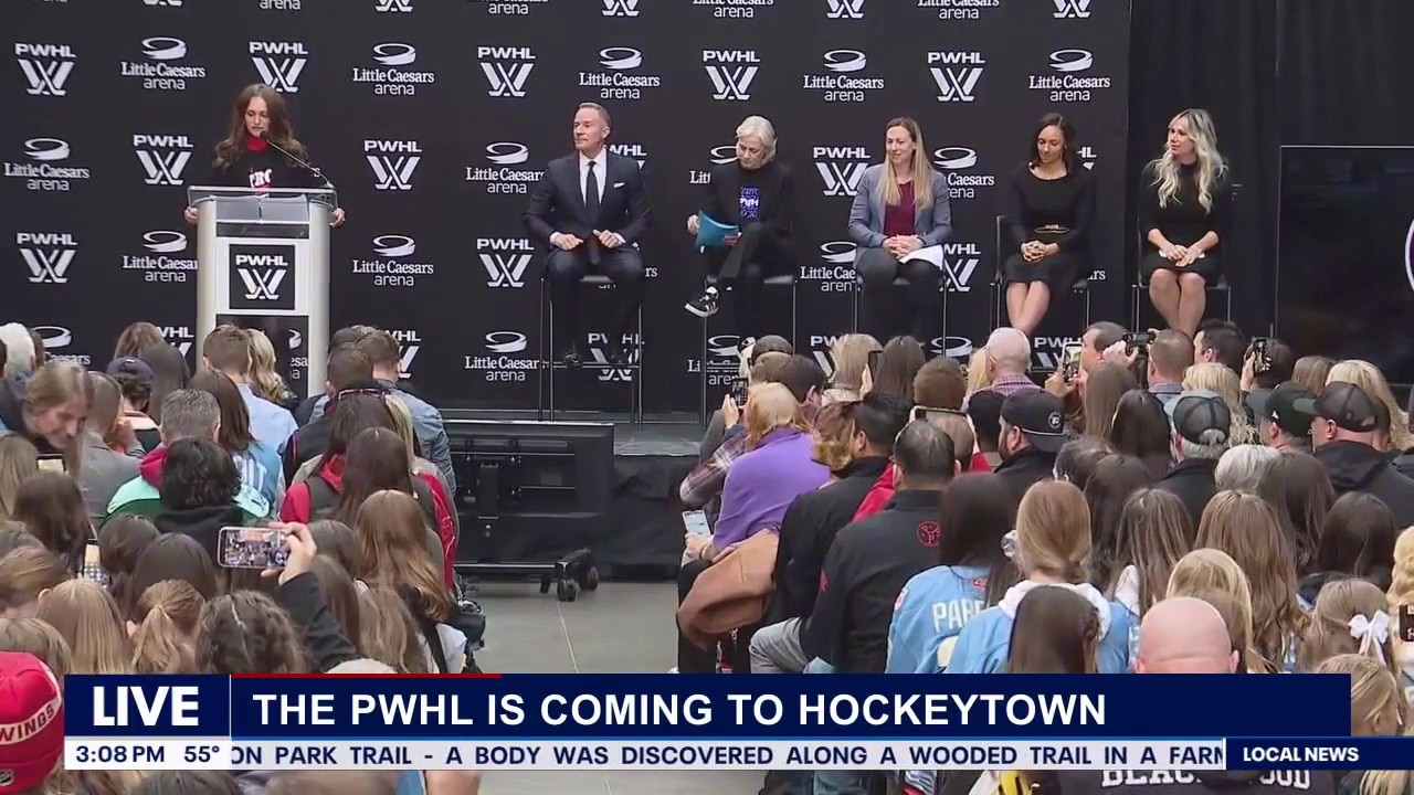 PWHL Detroit team announced as first expansion team of the year