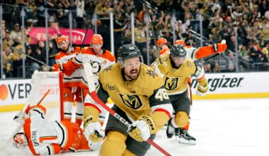 Canadiens-Sabres Game 5 and Golden Knights-Ducks Game 6 test experience vs. youth