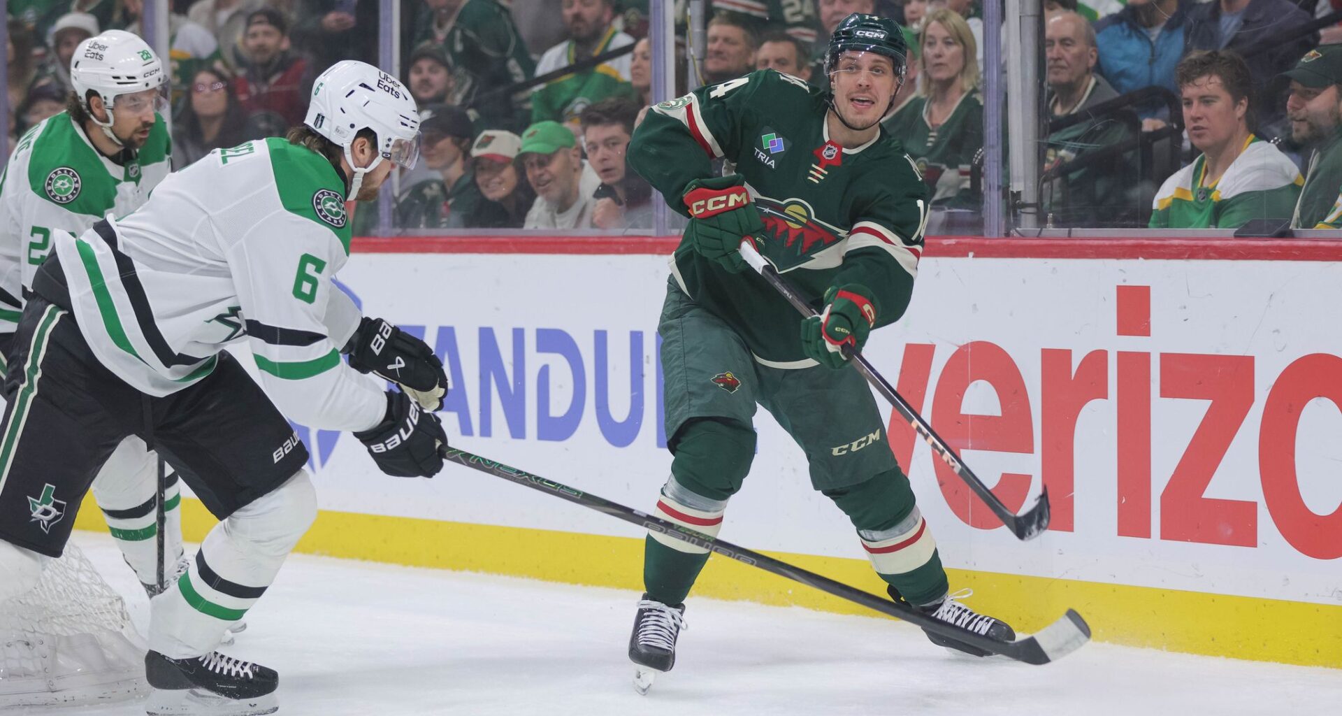 Wild vets Brodin, Eriksson Ek each had broken foot that kept them out of playoff series loss to Avs