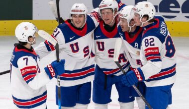 Latvia stuns the US 4-2 at ice hockey world championship