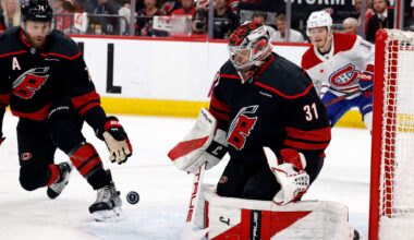 Andersen remains steady in emotional win as Hurricanes advance to Stanley Cup Final