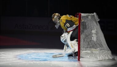 Carter Hart’s highly scrutinzed comeback has arrived at the Stanley Cup Final with Vegas