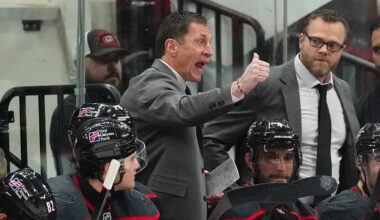 Hurricanes’ Rod Brind’Amour opens up about viral exchange with Flyers’ Rick Tocchet