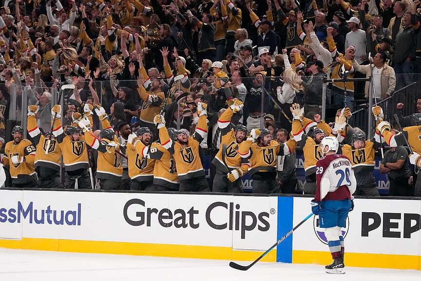 Bednar: Colorado will take a limited MacKinnon trailing 3-0 to Vegas in NHL’s West final