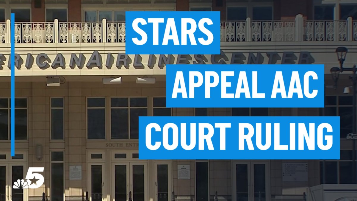 Dallas Stars appeal court ruling giving Mavericks control of AAC – NBC 5 Dallas-Fort Worth