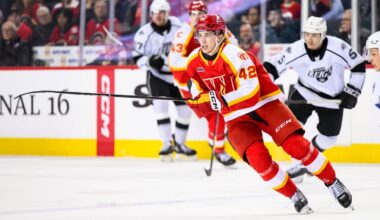 How have the Flames’ 2023 draft choices progressed so far?