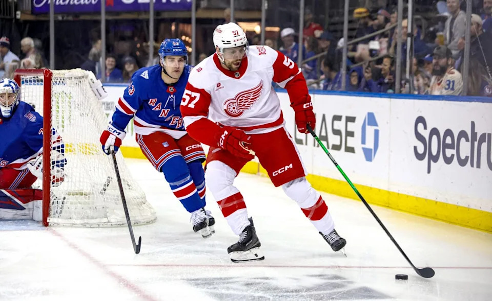 NHL: Detroit Red Wings at New York Rangers