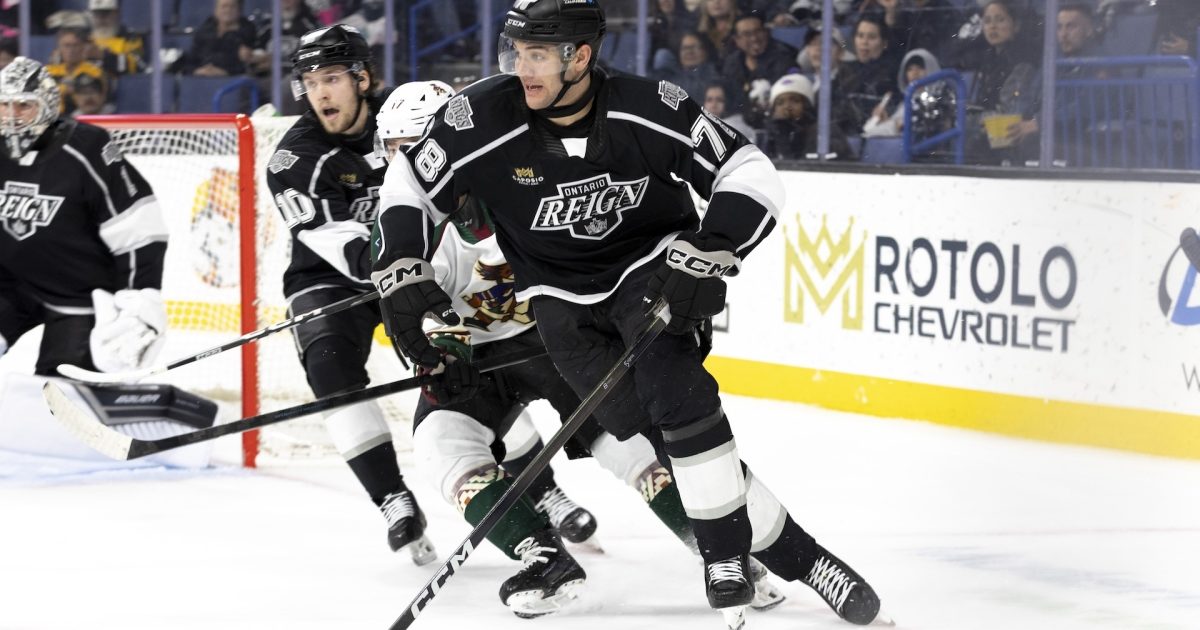 Ontario Reign | FORWARD JARED WRIGHT RECALLED BY LA KINGS