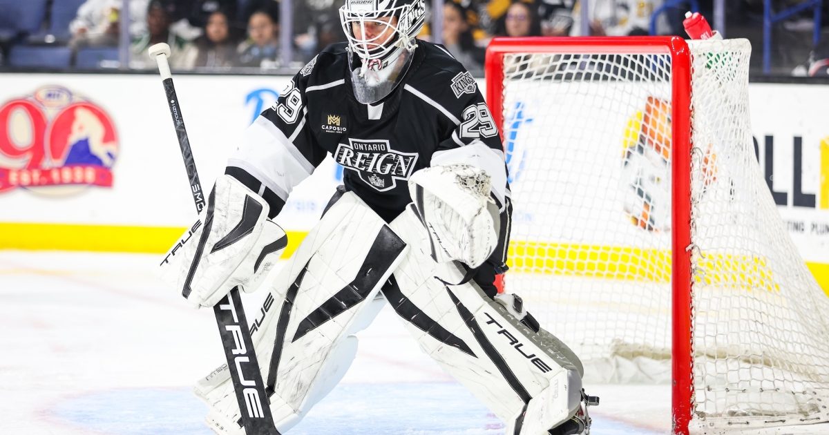 Ontario Reign | GOALTENDER PHEONIX COPLEY RECALLED BY LA KINGS