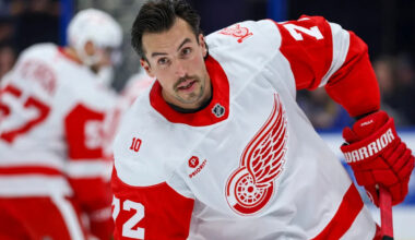 Faulk Sees Both Promise and Problems With Red Wings