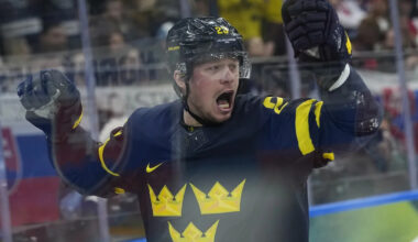 Red Wings’ Lucas Raymond to represent Sweden on world stage again