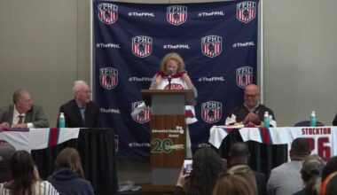 Stockton unveils new pro hockey franchise with team name, roster still in the air