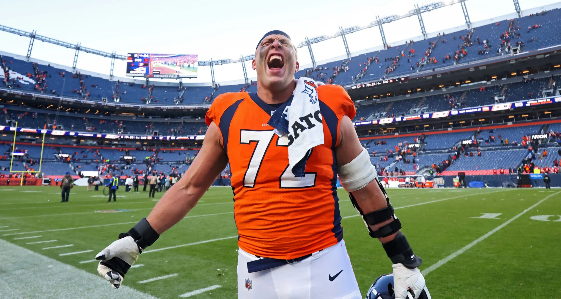 Denver Broncos: Garett Bolles watched the Avs advance in NHL playoffs