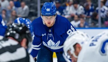 These 2 Maple Leafs stars had incredible reaction to draft lottery news