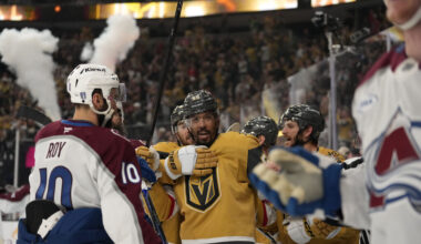 Avalanche on brink of elimination after Game 3 collapse at Vegas