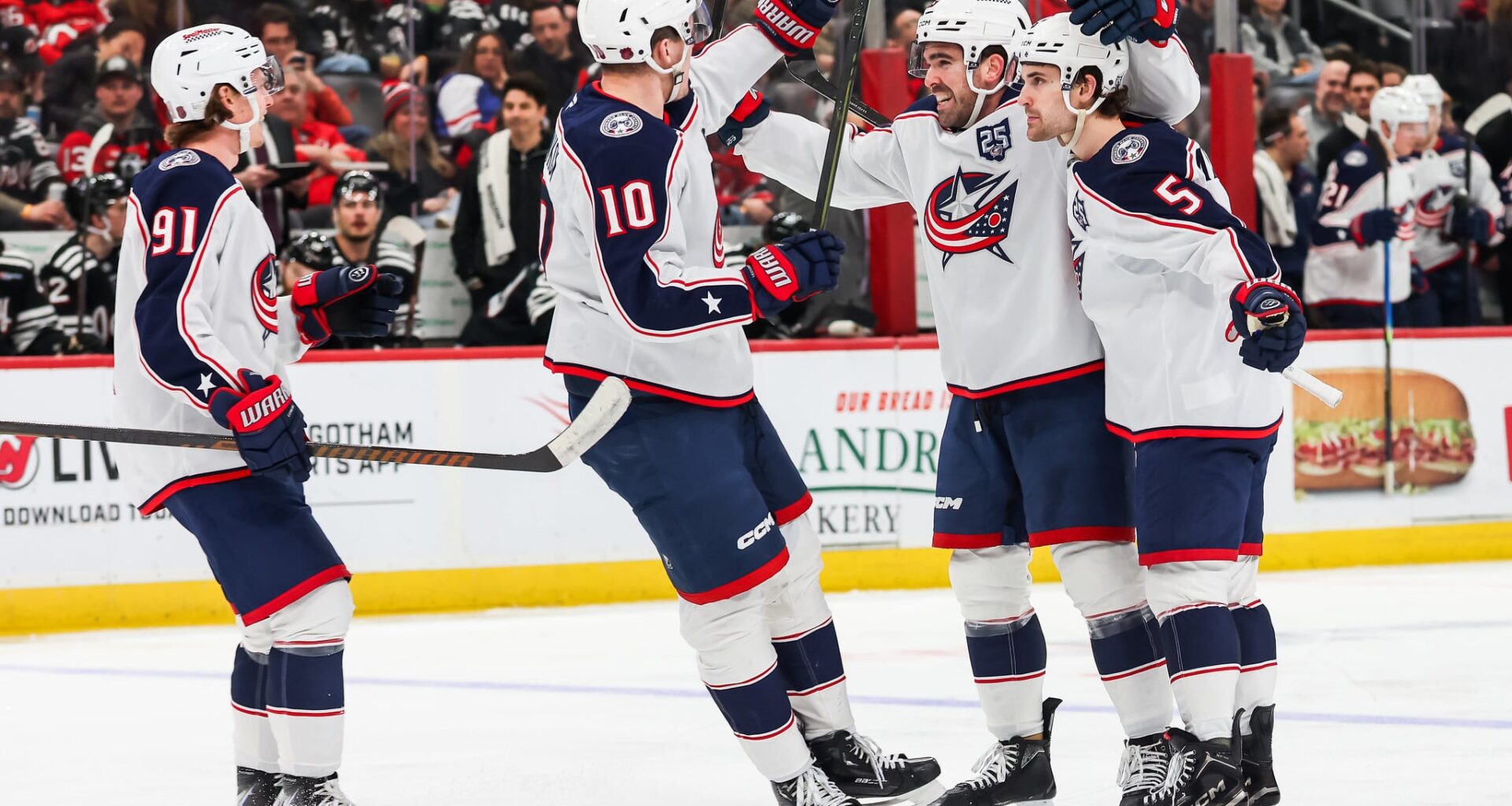 Columbus Blue Jackets Celebrate