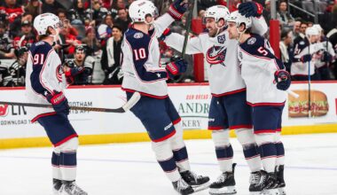 Columbus Blue Jackets Celebrate