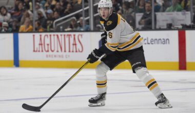 Bruins Should Use Mason Lohrei as a Trade Chip to Upgrade Roster - The Hockey Writers - Boston Bruins