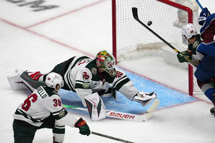 Brett Kulak scores 3:52 into OT, Avs advance to West final with 4-3 win over Wild