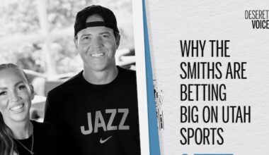 Why Ryan and Ashley Smith are betting big on Utah sports – Deseret News
