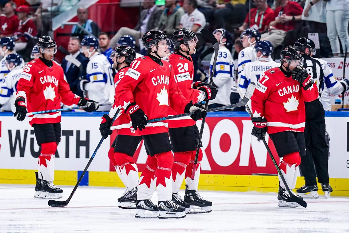 Canada eliminated by Finland in semifinals at men’s hockey World Championship