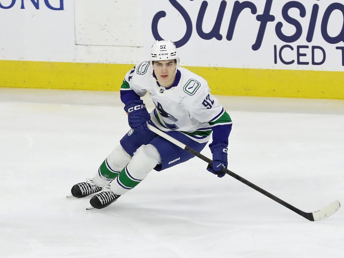 Liam Ohgren Vancouver Canucks