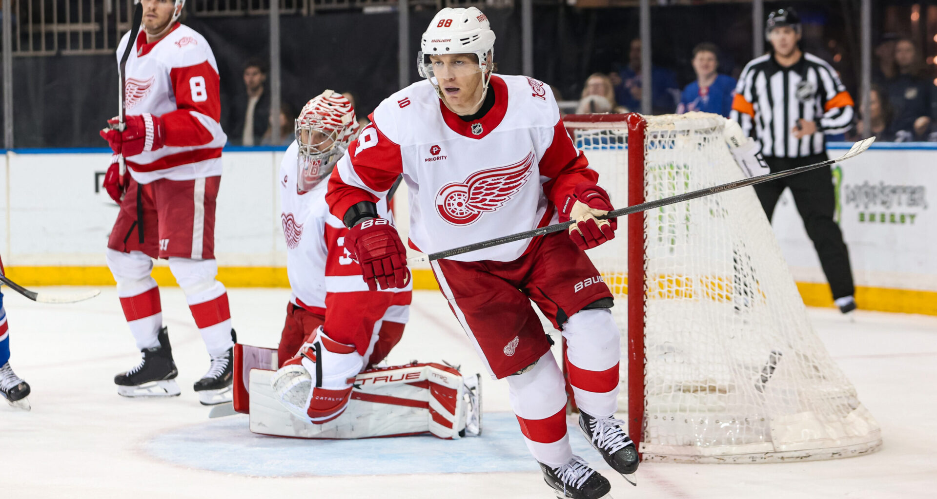 Red Wings Second Line not Secondary to Success