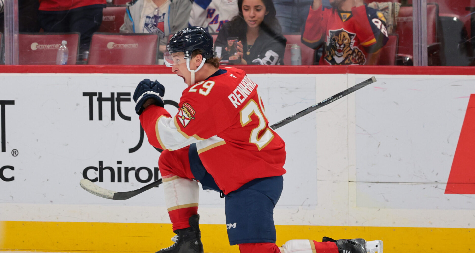 Throw the D: Cole Reinhardt Turning Heads with the Florida Panthers