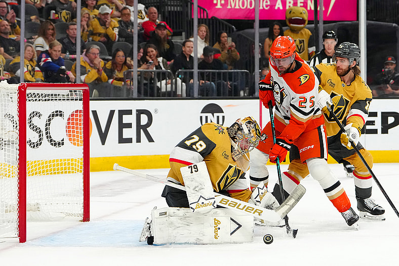 NHL: Stanley Cup Playoffs-Anaheim Ducks at Vegas Golden Knights