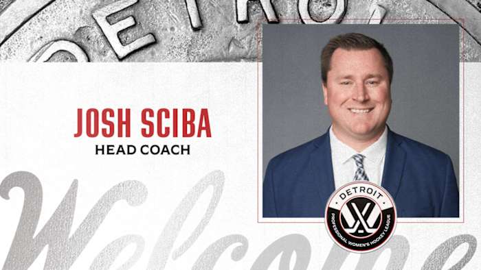 Manon Rheaume hires Josh Sciba as coach of the PWHL's Detroit expansion team