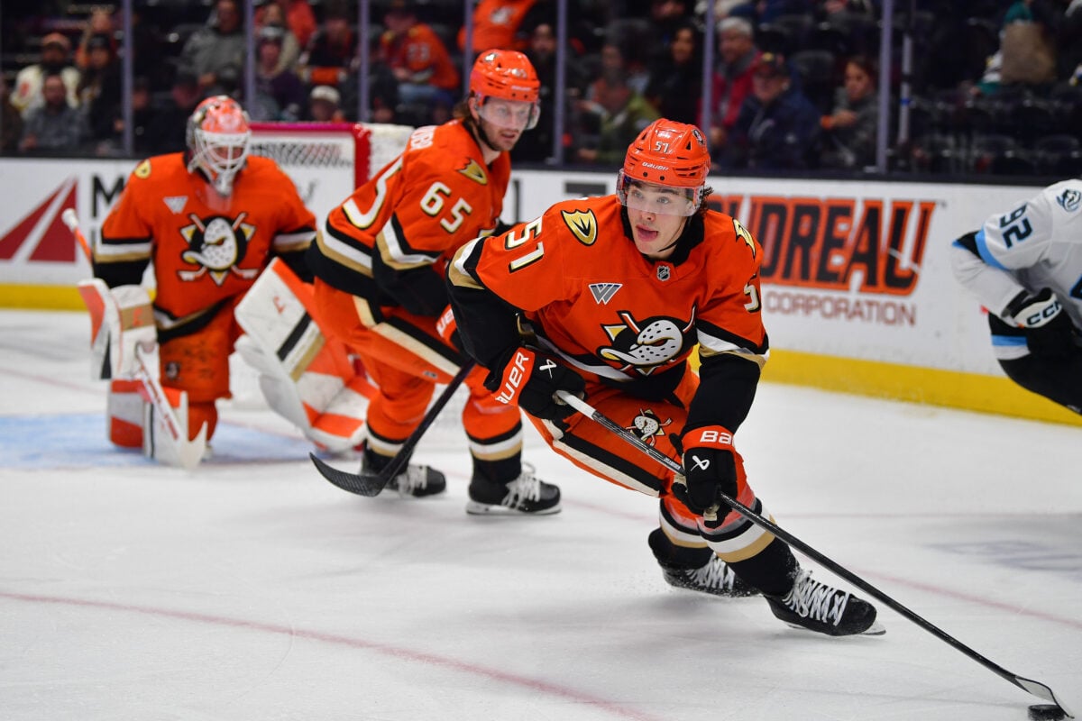Olen Zellweger Anaheim Ducks