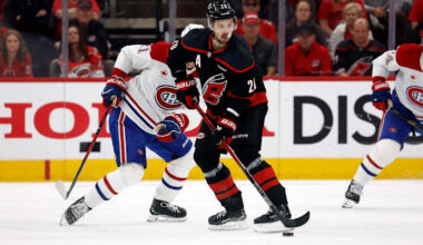 Anderson scores 2nd goal to force OT in Canadiens-Hurricanes Game 2 of Eastern Conference Final