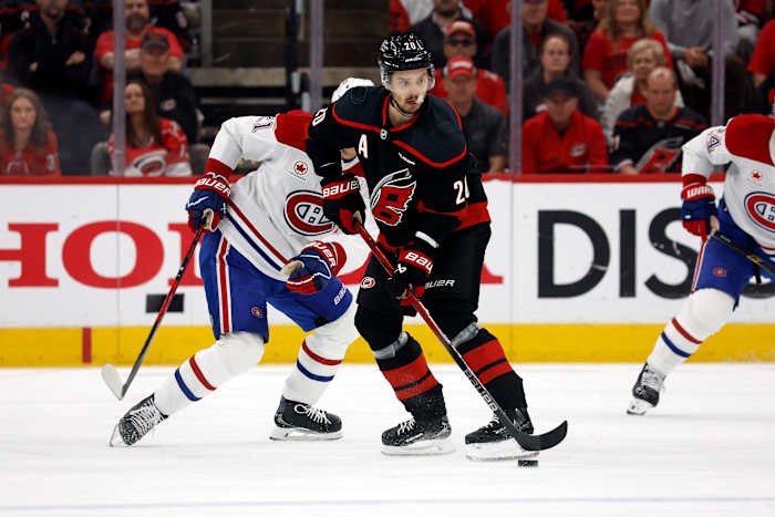Anderson scores 2nd goal to force OT in Canadiens-Hurricanes Game 2 of Eastern Conference Final