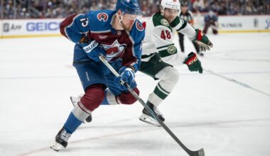 Avalanche second line still searching for offensive impact