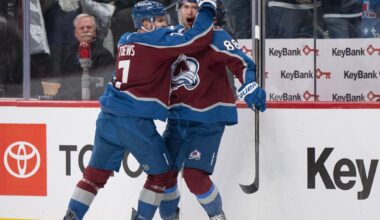 Colorado Avalanche defeat the Minnesota Wild 5-2, winning Game 2 of the second round of the NHL Stanley Cup playoffs.