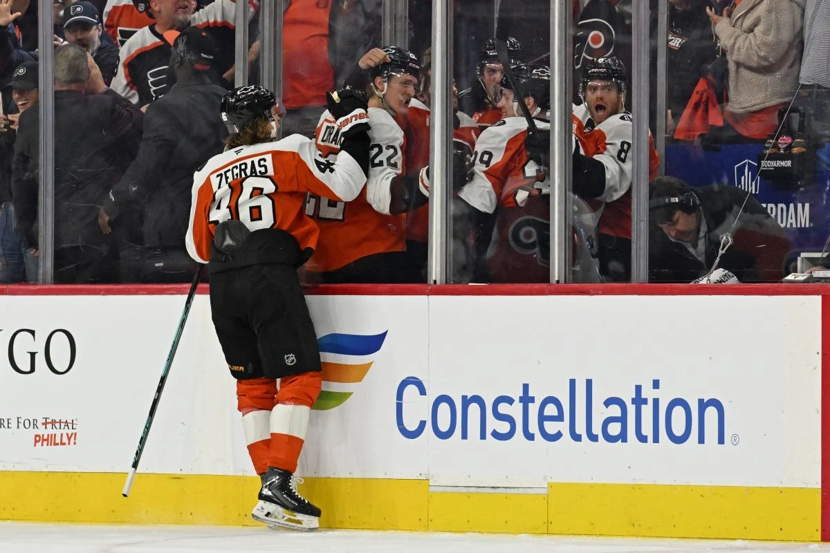 Trevor Zegras Philadelphia Flyers