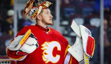 Flames Stanley Cup contender checklist: Lots to build in front of Dustin Wolf