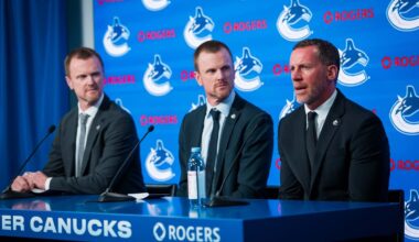 Mike Gillis believes Ryan Johnson and the Sedins are exactly what Canucks need right now