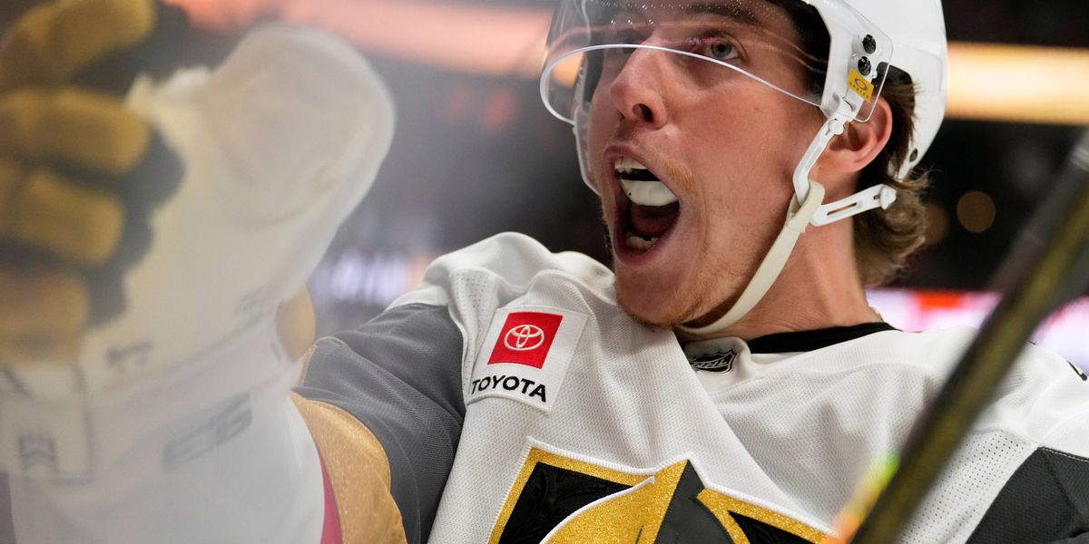 Marner's first playoff hat trick propels Golden Knights to 6-2 rout of Ducks and 2-1 series lead