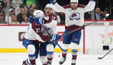 Avalanche bounce back to beat the Wild 5-2 and take a 3-1 lead in the series