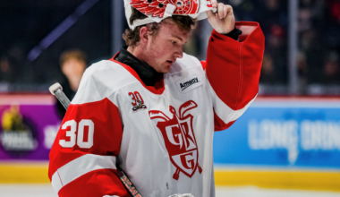 Red Wings Prospect Learning to Live Pro Lifestyle