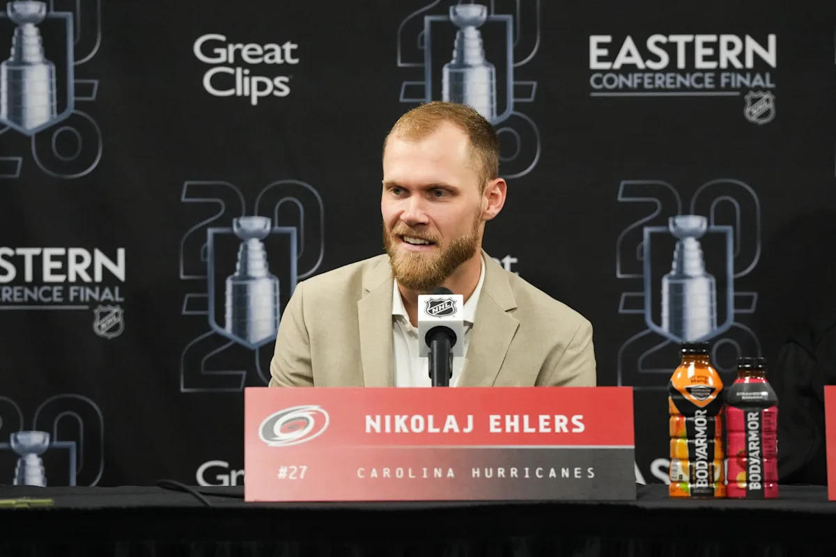 Former Jets Forward Nikolaj Ehlers One Win From Stanley Cup Final