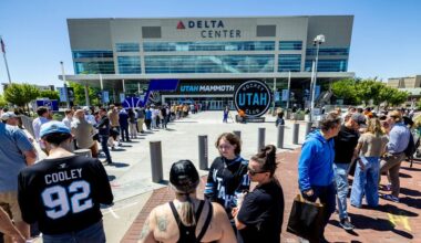 Photos: The new-and-improved Delta Center seating is STEEP