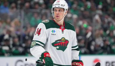 Wild vets Brodin, Eriksson Ek each had broken foot that kept them out of playoff series loss to Avs