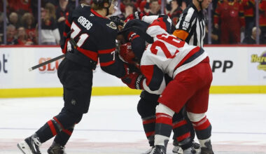 Senators winger Ridly Greig will face the music for 'gutless' sucker punch on Monday